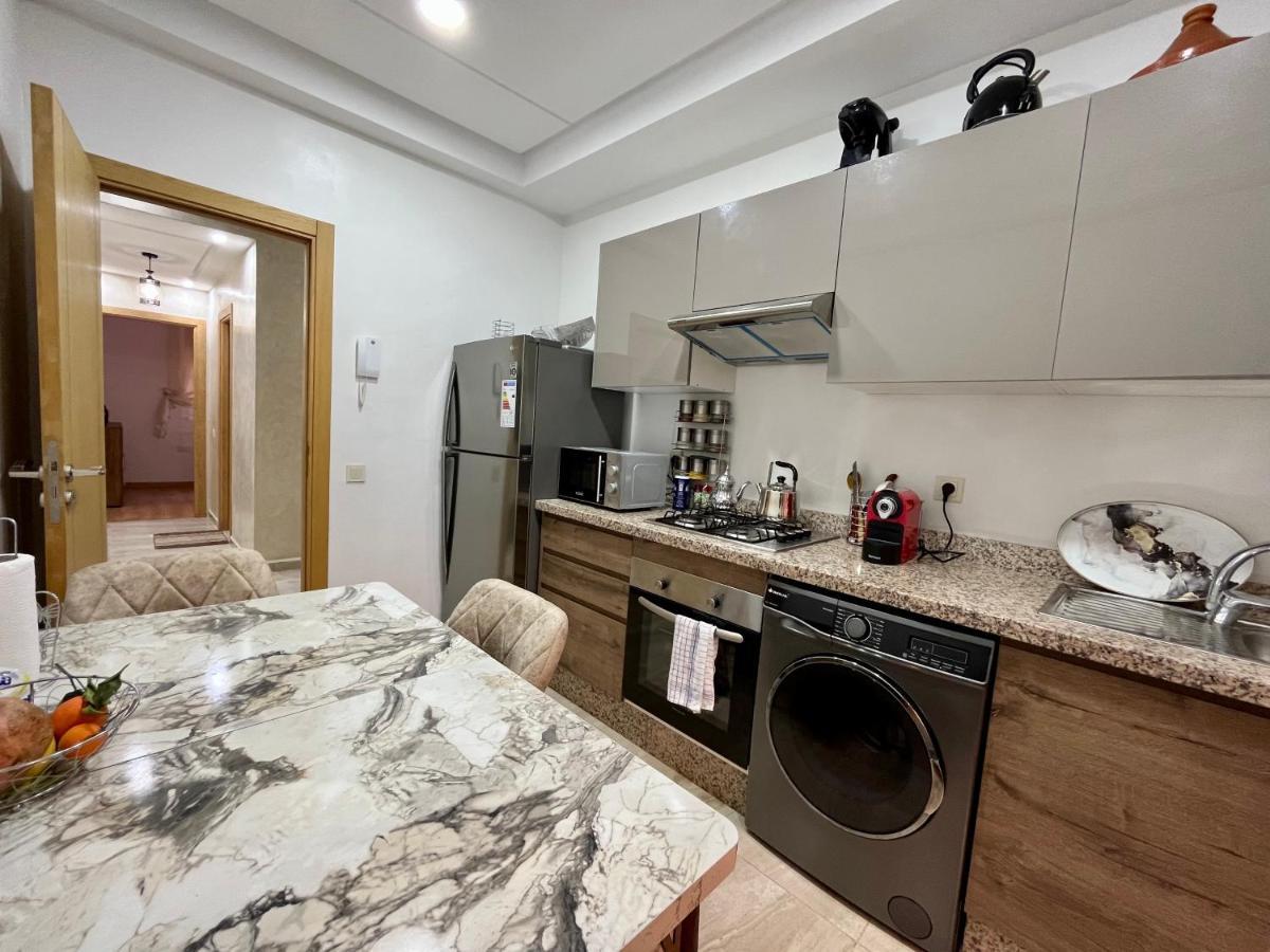 Bel Appartement A Marrakech En Residence Avec Piscine - Fibre & Netflix Marrakesh Esterno foto