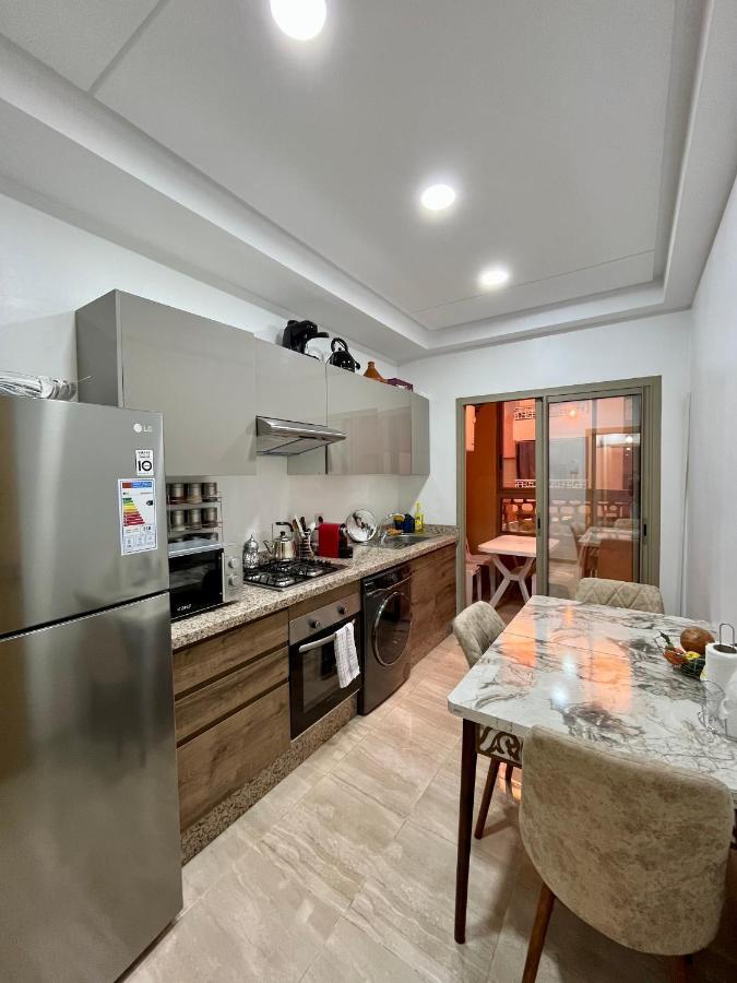Bel Appartement A Marrakech En Residence Avec Piscine - Fibre & Netflix Marrakesh Esterno foto